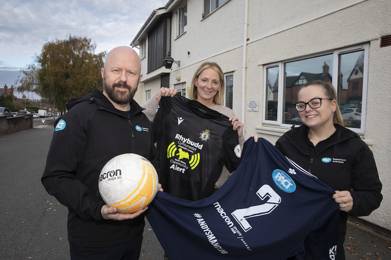 Michael Sheen backs charity football match for domestic abuse victims in North Wales