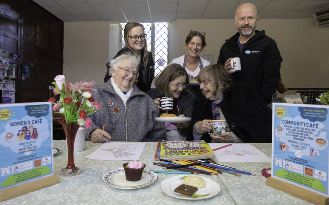 Crime cash lifeline helps save North Wales community café